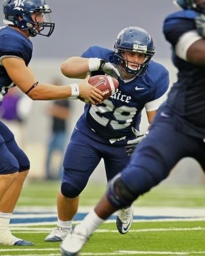 Father (Rice Assistant AD Chuck Pool) writes news release about Rice's very own 'Rudy Award'